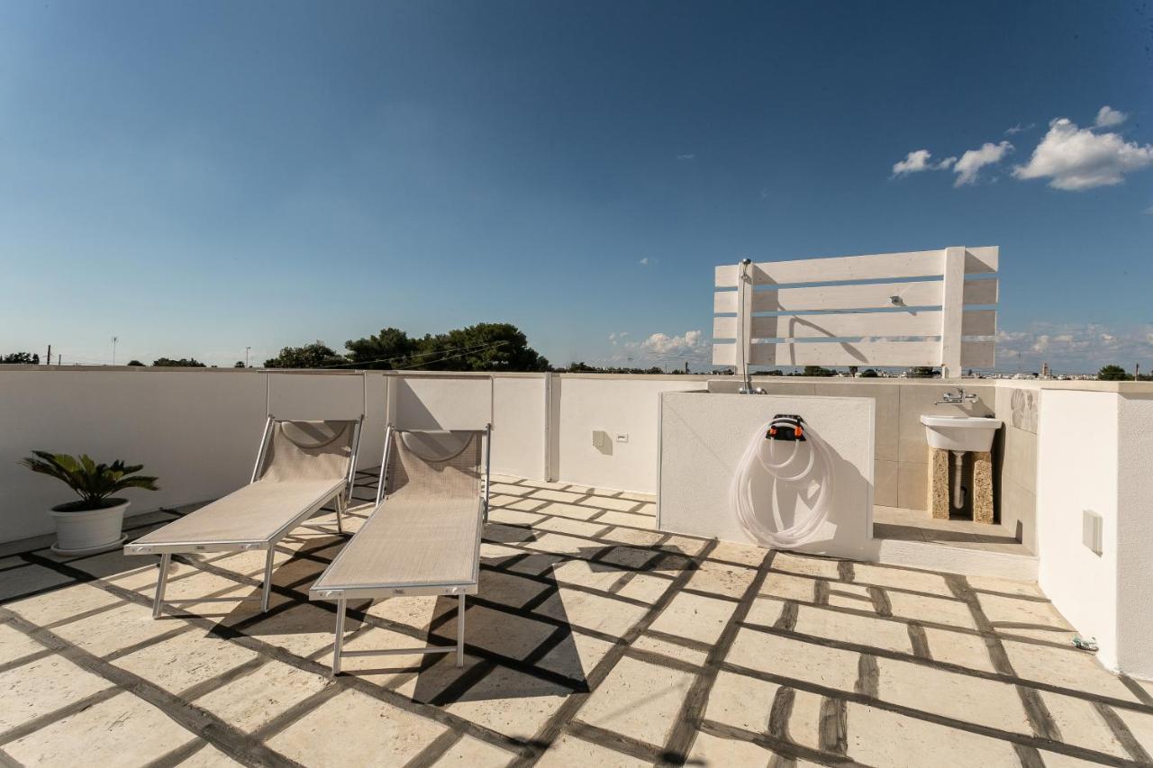 Resort Almaredamarra Con Piscina E Idromassaggio Sul Mare Torre San Giovanni Ugento Exteriör bild